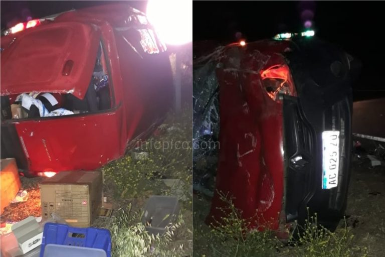 Dolor y Tragedia: En grave accidente de familia piquense pierde la vida un bebé de dos años