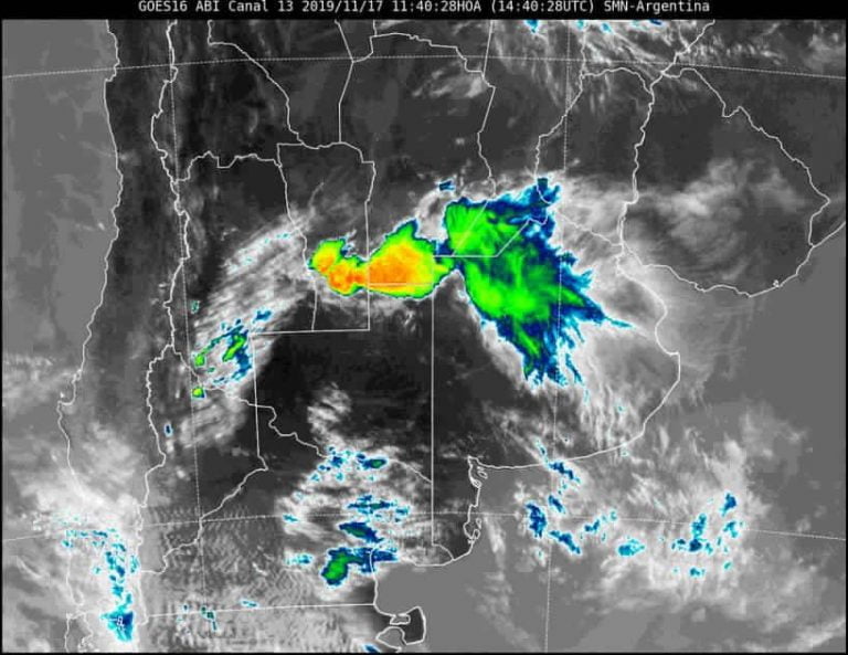 Atención: Alerta meteorológico abarca localidades del norte de La Pampa