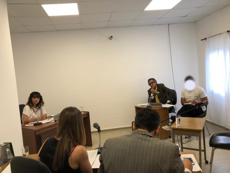 Funcionarios del Poder Judicial piquense se trasladan a Victorica a realizar un juicio oral