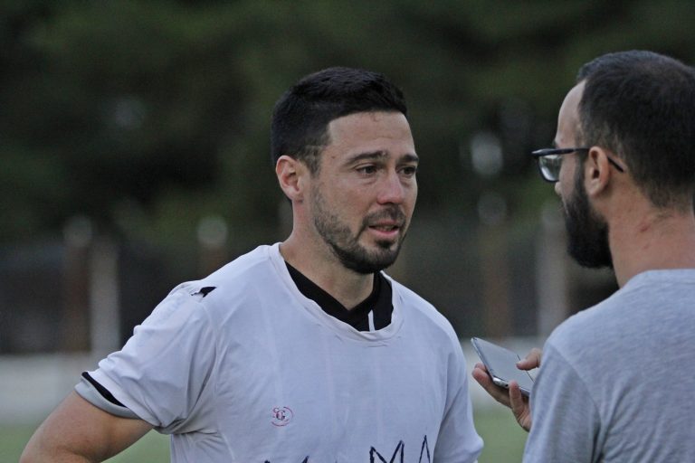 Juan Galarraga: “Jugamos muy concentrados”, dijo el volante de Racing de Castex