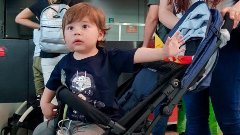 “Lauti”, el pequeño que padece hipoplasia de corazón ya está en Estados Unidos y será sometido a la cirugía que podría salvarle la vida el próximo 22 de noviembre