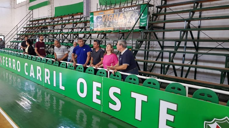 Autoridades provinciales visitaron las remodelaciones realizadas en Ferro de cara a los Juegos de la Araucanía