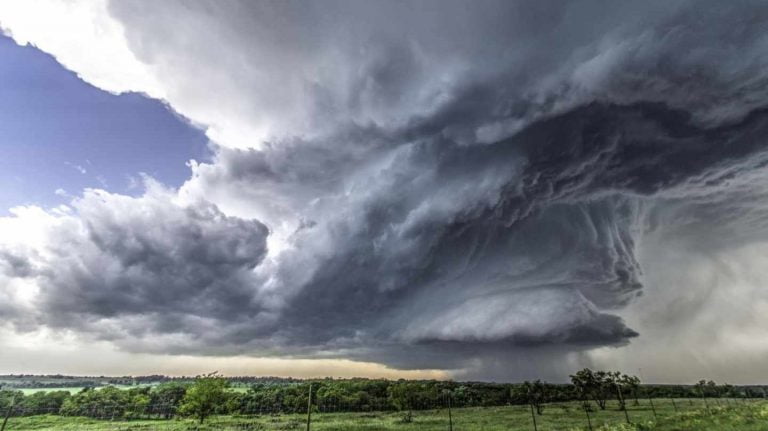 Nuevo alerta meteorológico por “tormentas fuertes” y ocasional caída de granizo para el noreste de La Pampa