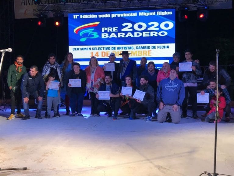 Seleccionaron a quienes representarán a La Pampa en el festival nacional  Baradero 2020