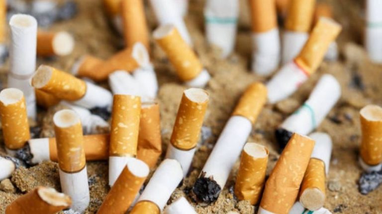 El impacto de las colillas de cigarrillo en el medio ambiente: cada una contamina hasta 50 litros de agua