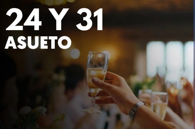 Los días 24 y 31 de diciembre será asueto para los estatales pampeanos