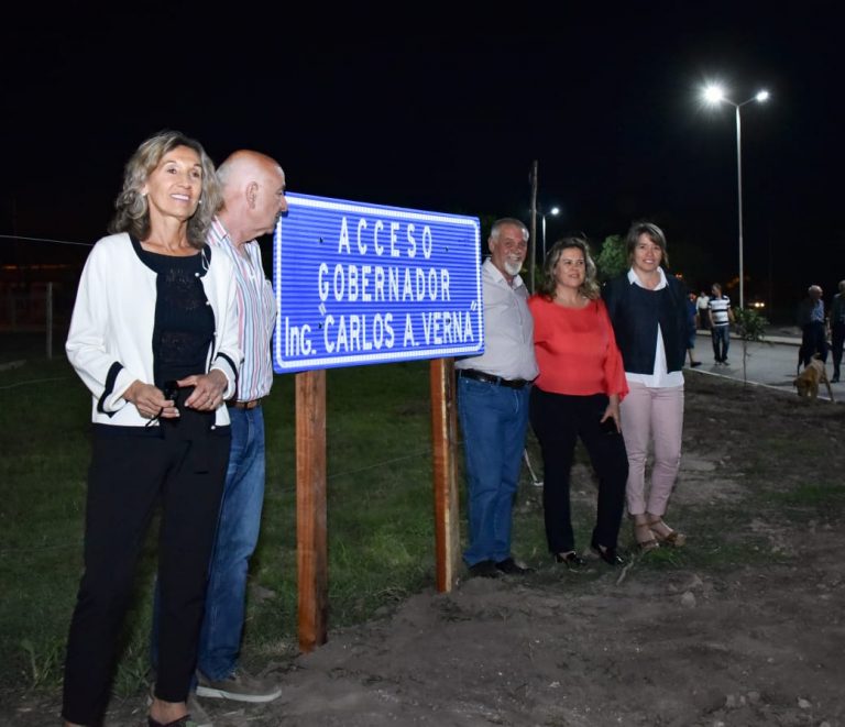 Inauguraron importantes obras en Metileo