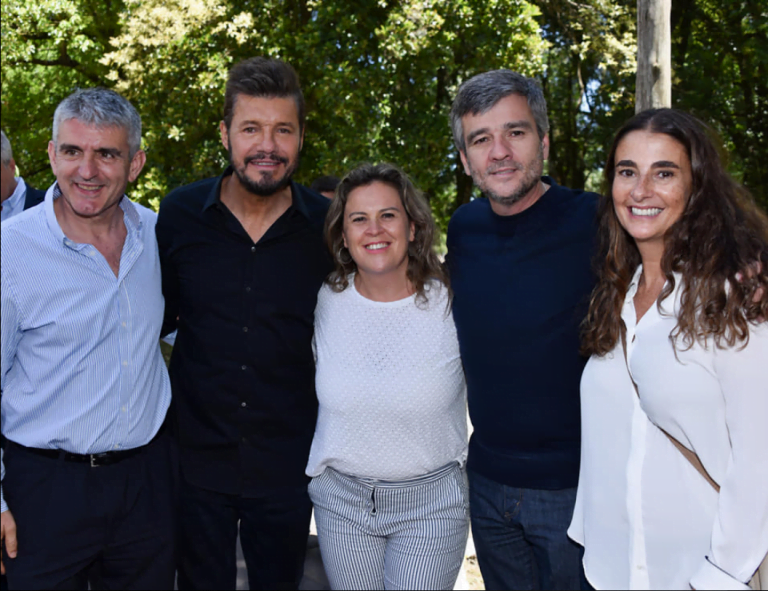 Fernanda Alonso se reunió con Marcelo Tinelli y distintos intendentes electos