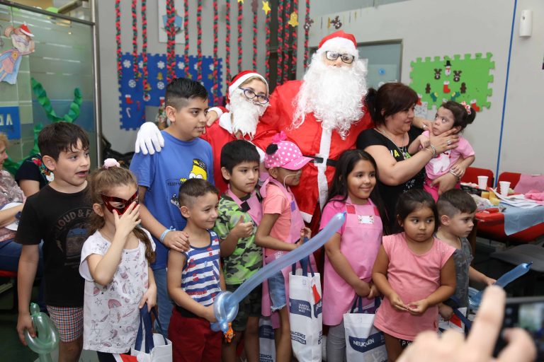La Casa de La Pampa celebró la Navidad junto a los chicos derivados a Buenos Aires por razones de salud