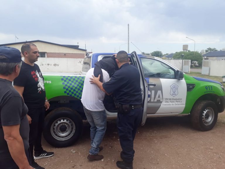 Trasladan a Buenos Aires al hombre detenido en General Pico y que tenía pedido de captura