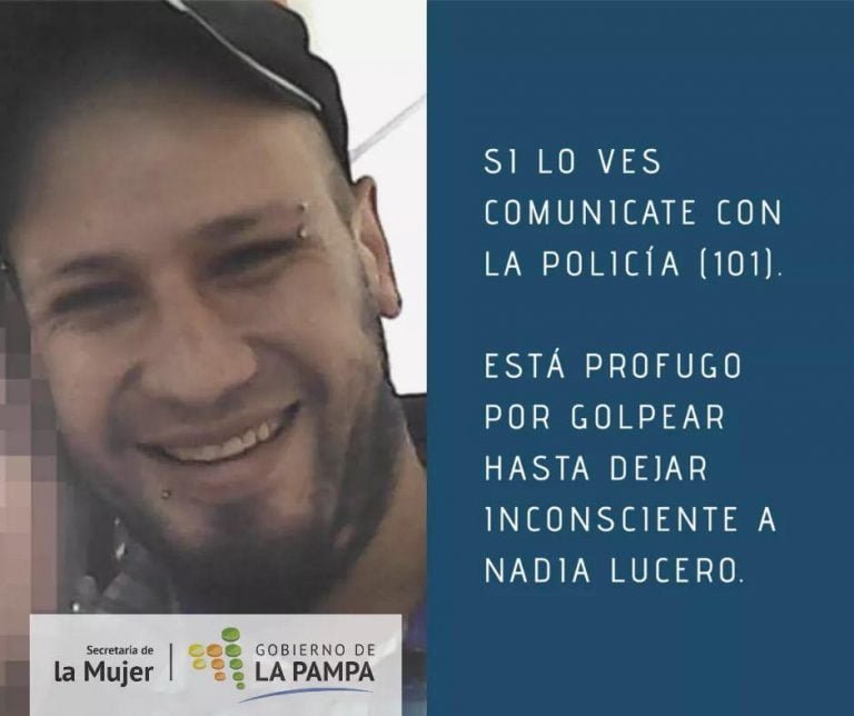 Buscan intensamente al hombre que agredió salvajemente a Nadia Lucero y la dejó abandonada en el Hospital Lucio Molas