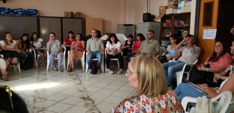 Duro reclamo de Utelpa al cierre de cursos: “Es una falacia que sobran docentes en el sistema educativo”