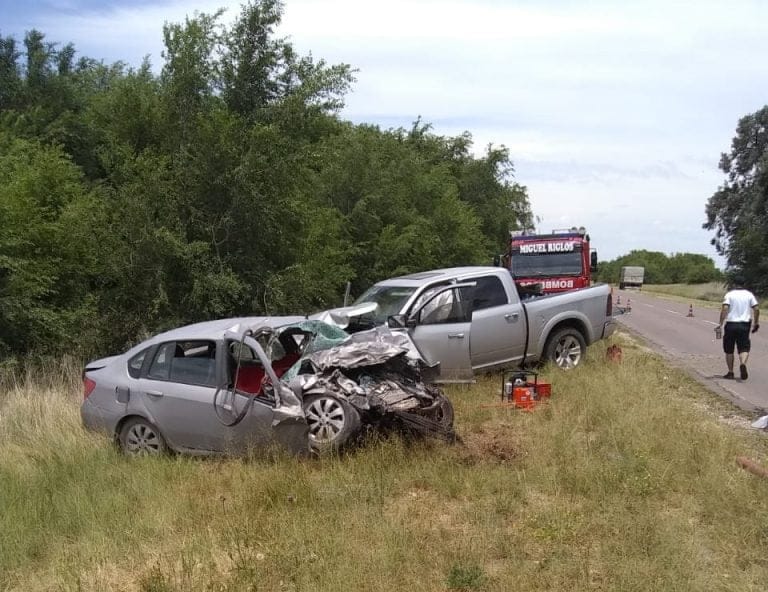 Accidente fatal en Ruta 1 cerca de Miguel Riglos: Murió un hombre de 41 años