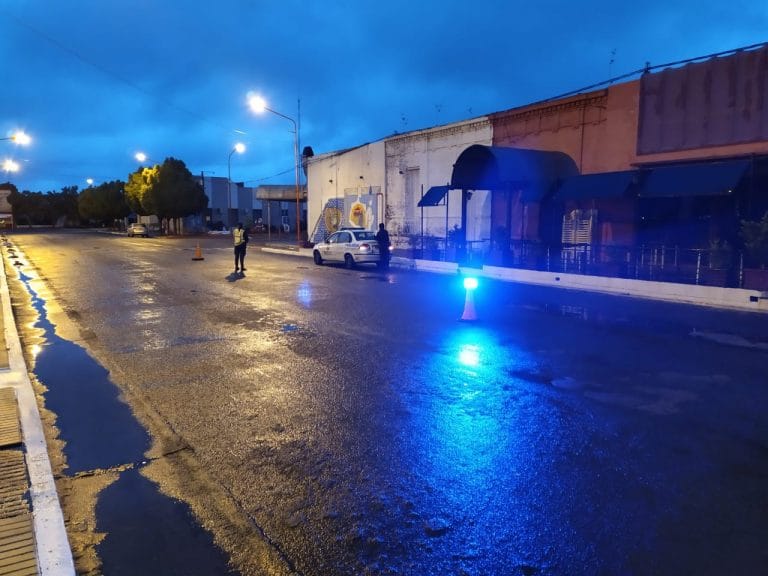 Controles nocturnos en Eduardo Castex: de 12 alcohotest, 5 dieron positivo