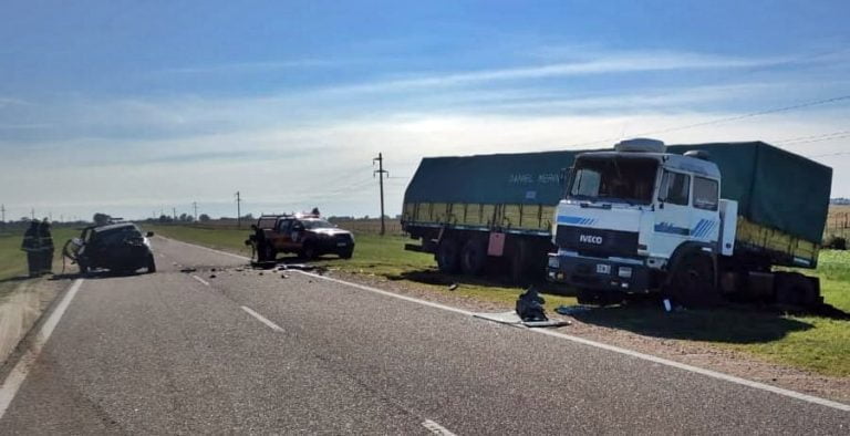Nuevo accidente en ruta nacional 188: Un joven de Ingeniero Luiggi con lesiones