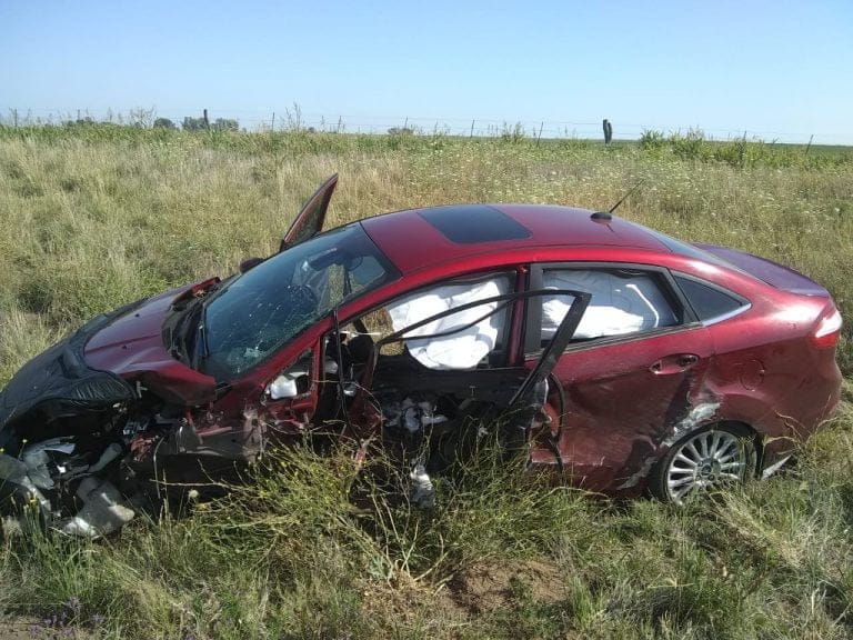 Grave accidente en cercanías de Hilario Lagos