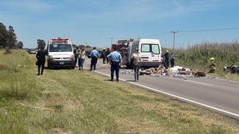 Un repartidor pampeano murió en un terrible accidente en Córdoba