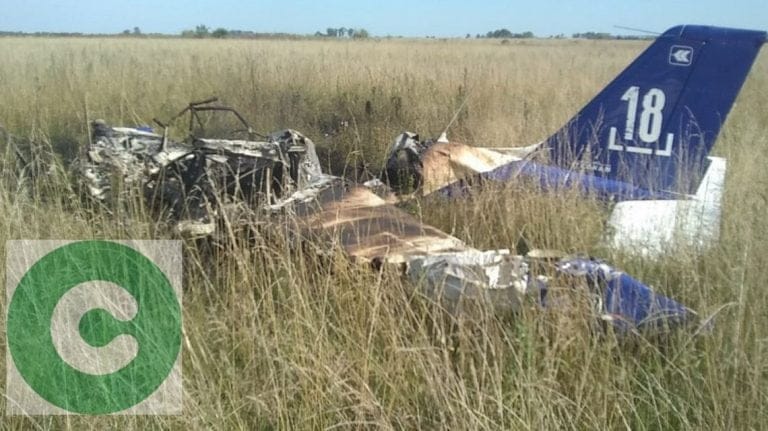 Cayó una avioneta en Cañuelas: murieron las dos personas que iban a bordo