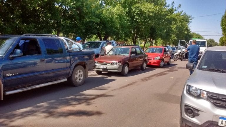 General Pico: Triple colisión a metros del centro de la ciudad