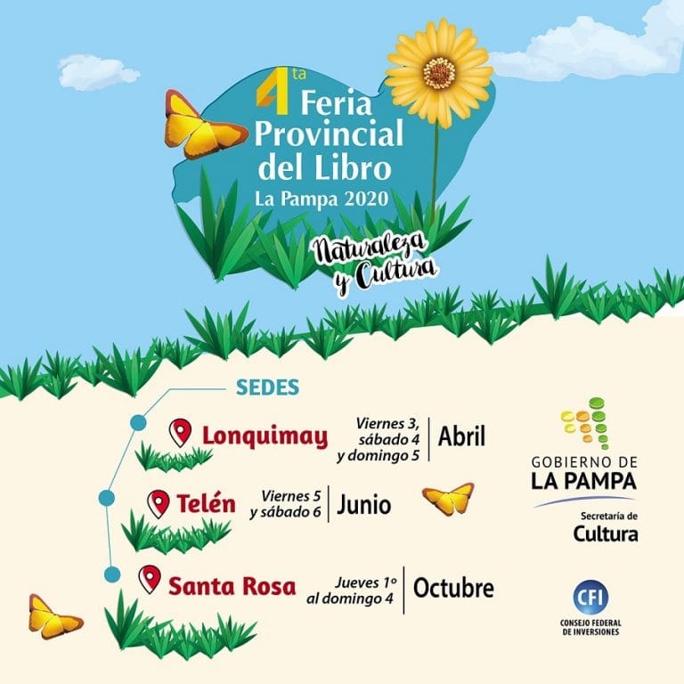 Se llevará a cabo la “Cuarta Feria Provincial del Libro”, bajo modalidad virtual