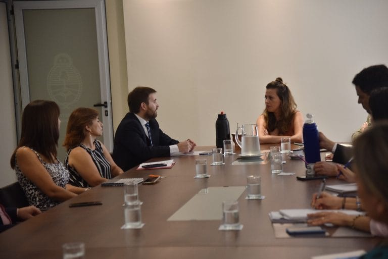 Curciarello se reunió con funcionarios de la Secretaría de Innovación Pública de Nación
