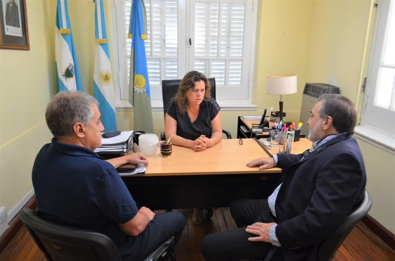 Alonso se reunió con el vicepresidente del BLP: Entre otras cosas hablaron de ver cómo agilizar la operatoria de cobranza