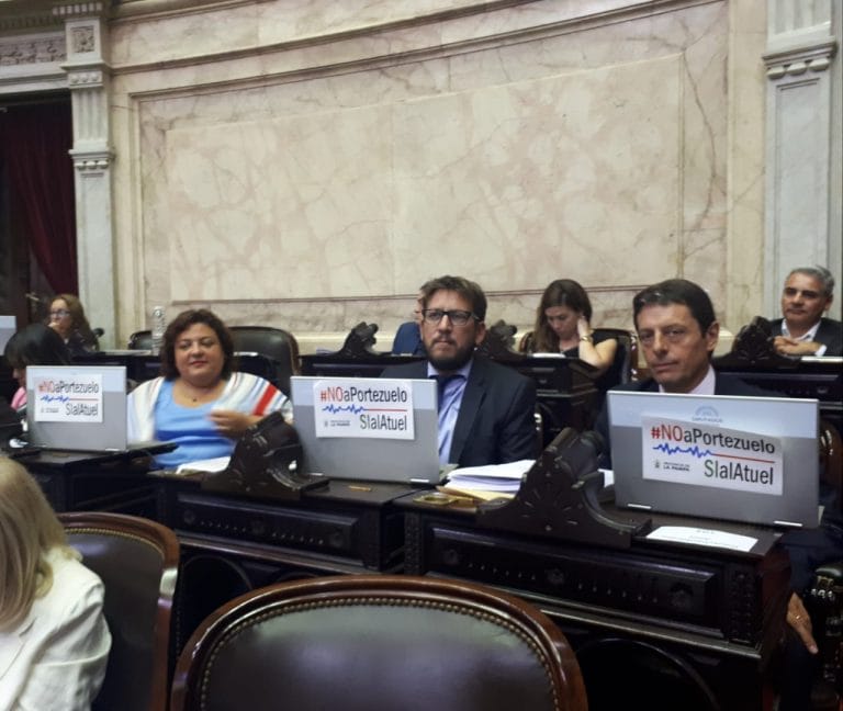 Diputados nacionales pampeanos mostraron en el Congreso su enojo por portezuelo tras el envío de fondos a Mendoza
