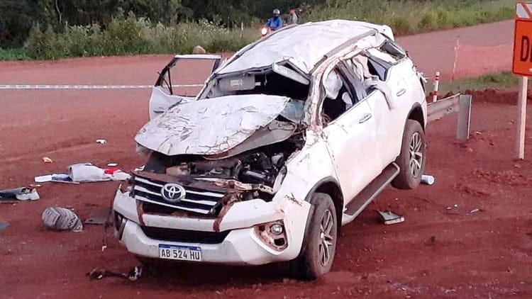 Falleció una ex diputada nacional al despistar y volcar con su camioneta en Misiones