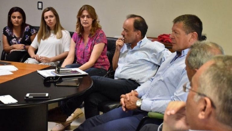 El ministro de Seguridad visitó las localidades de Rancul e Ingeniero Luiggi