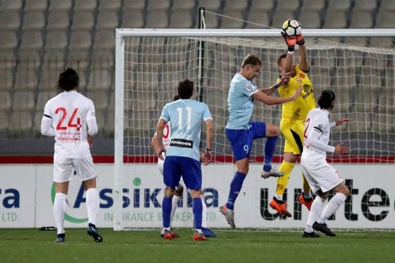 El piquense Federico Vasilchik convirtió su primer gol en Malta