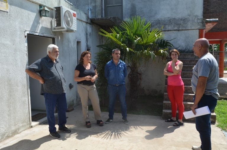 Fernanda Alonso visitó las instalaciones del Centro Policial