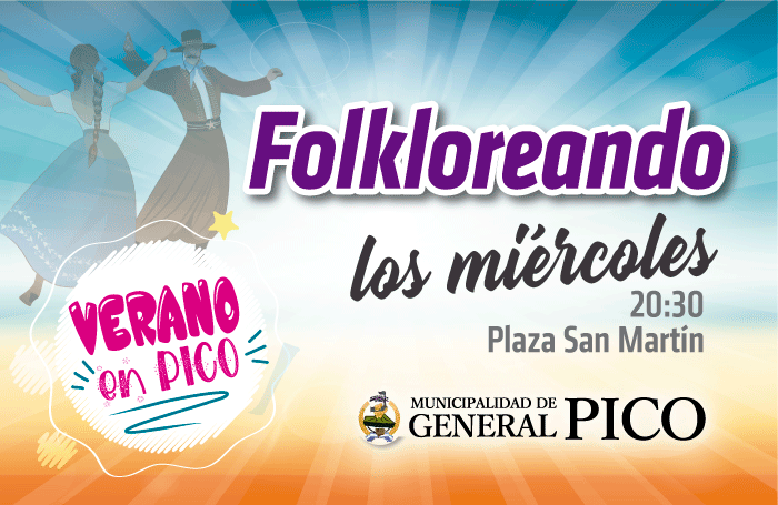 La Plaza San Martín se llenará de flolklore hoy a partir de las 20:30 horas