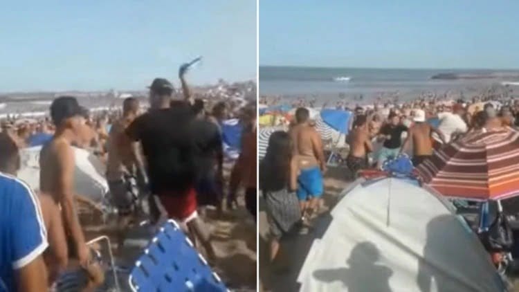 Intolerancia y descontrol en una playa de Mar del Plata: pidió que bajaran la música, lo atacaron a trompadas