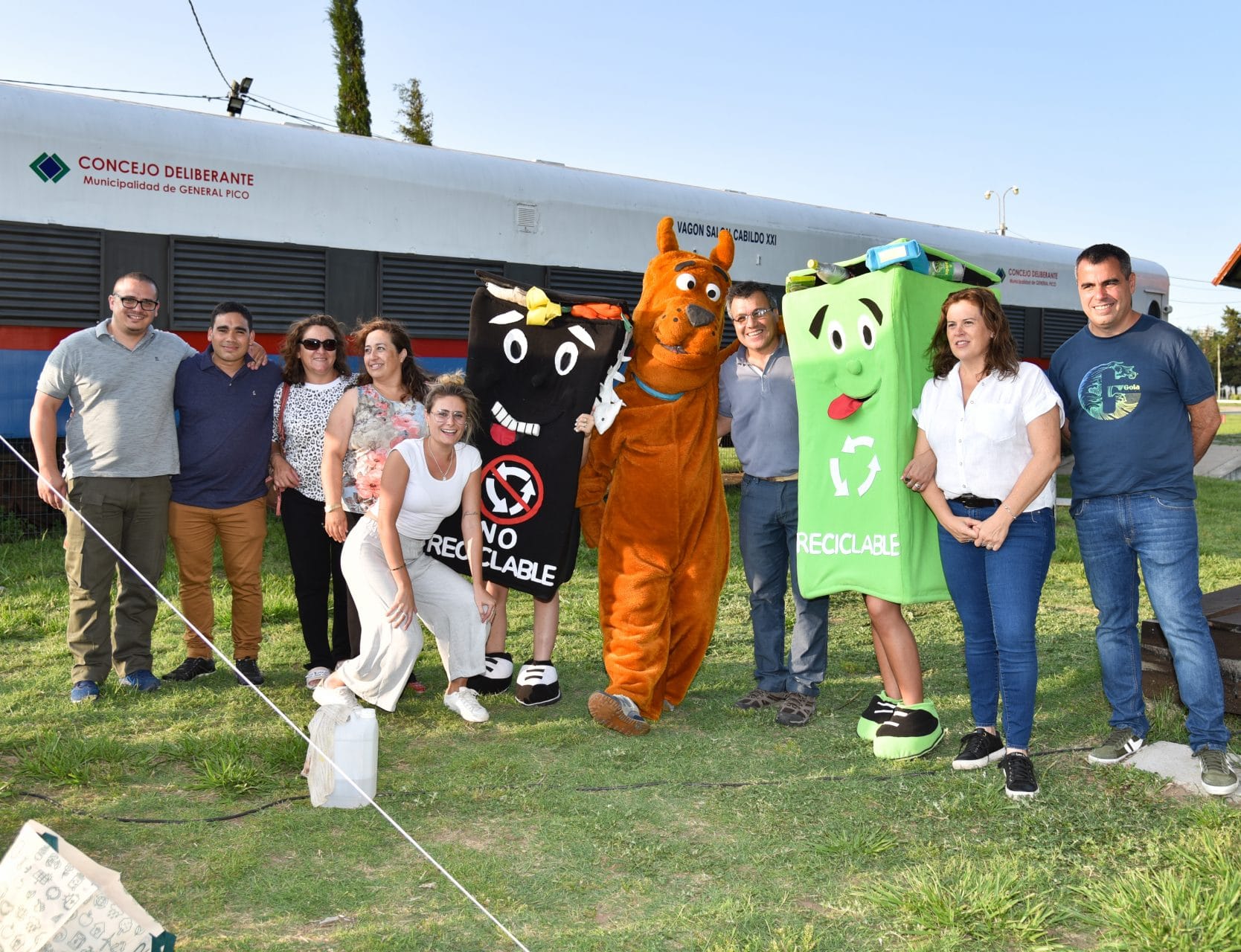 Ciudad Saludable: Realizaron una jornada de concientización ambiental en el Paseo Ferroviario