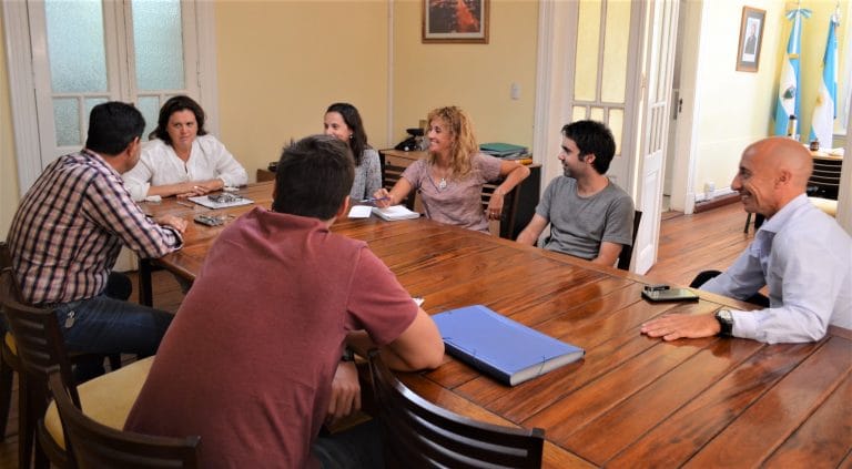 Alonso mantuvo una reunión con dirigentes de Pico FBC