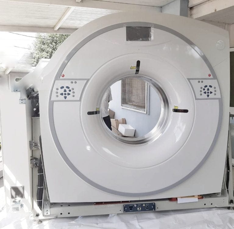 Instalaron un moderno tomógrafo en el Hospital Evita de Santa Rosa