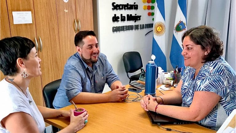 Liliana Robledo proyecta actividades en Santa Rosa: “Nuestro norte es la defensa de los derechos de las mujeres”