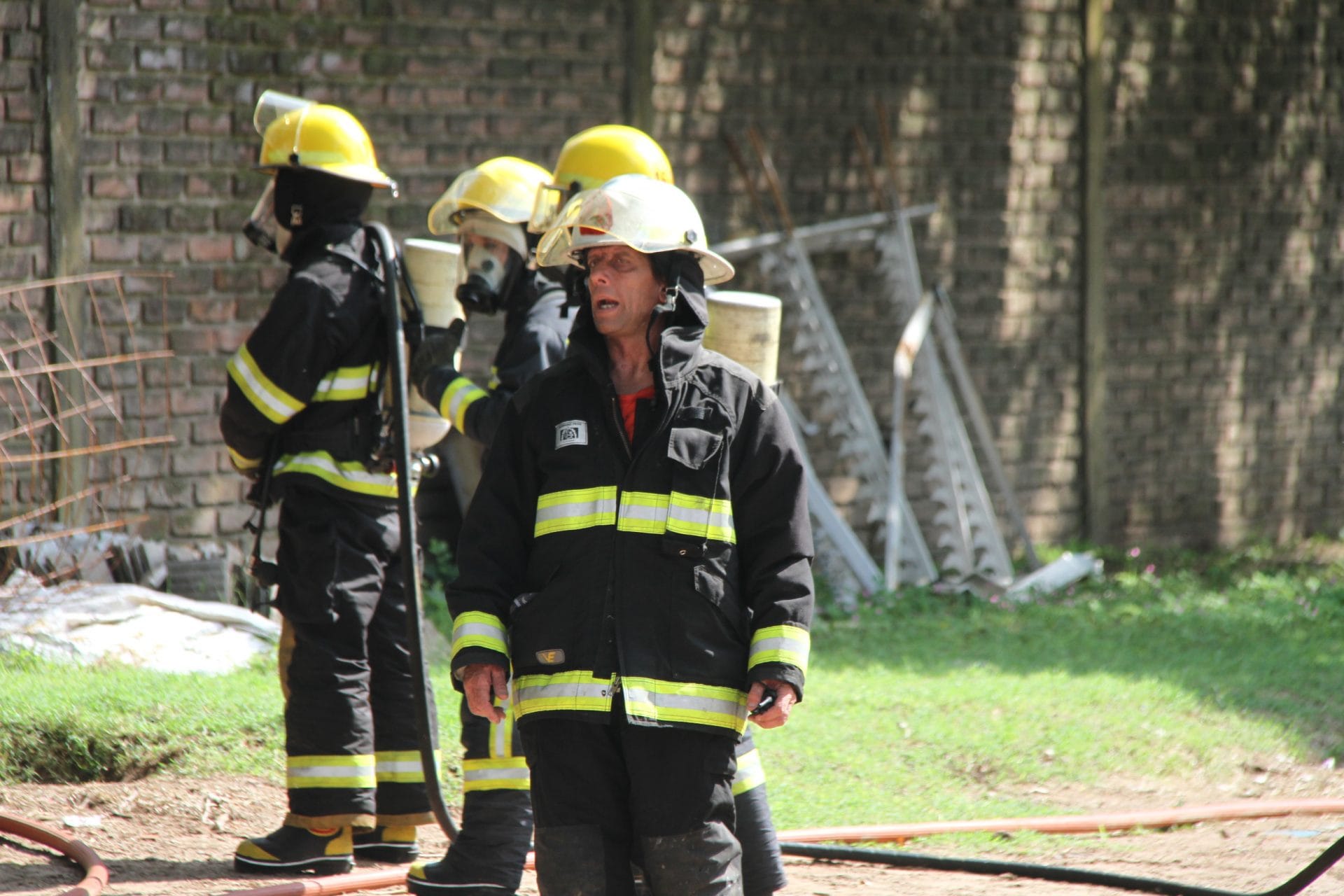 “El fuego no se generalizó, pero quemó una cantidad importante de colmenas”, dijo Ricardo Baldussi bombero a cargo del operativo