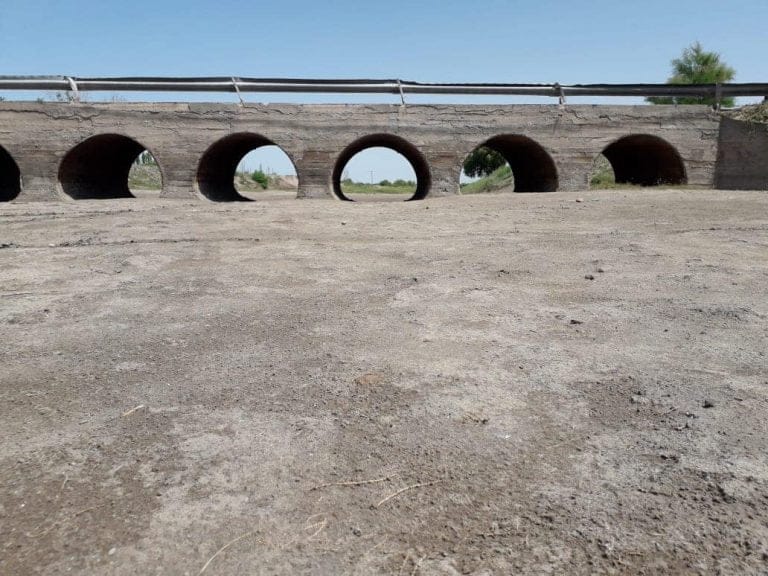 Pérez Araujo: “En La Pampa, así esta el Río Atuel en Algarrobo del Águila, por obra y gracia de su apropiadora Mendoza”