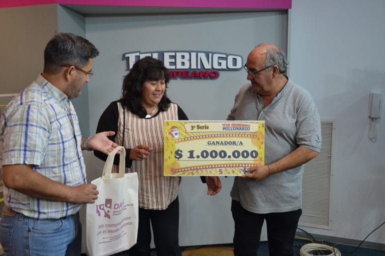 Se conocieron los ganadores del Telebingo Pampeano Millonario de Fin de Año
