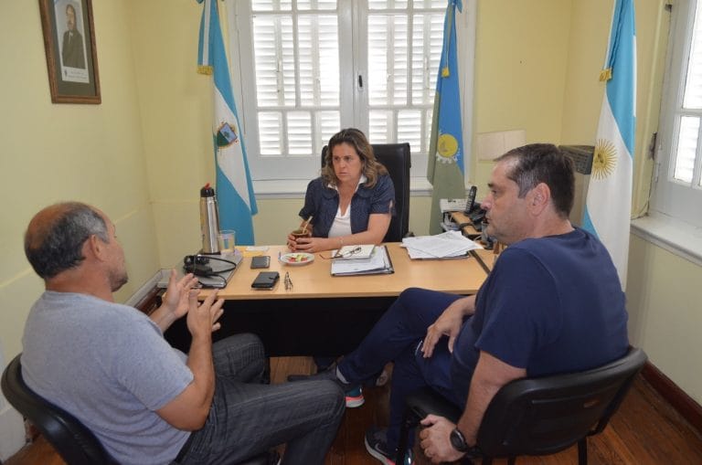 Reunión de trabajo entre la intendenta Alonso y el Subsecretario de Deportes de la provincia