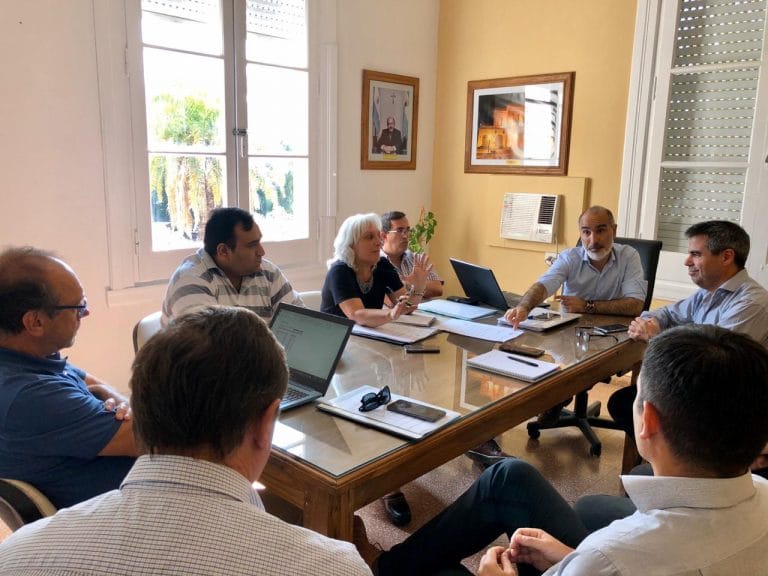 Concejales del FreJuPa y funcionarios del municipio se reunieron para delinear un plan de acciones conjuntas