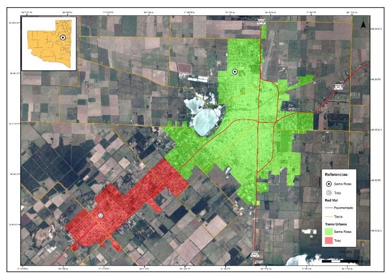 Avanza Plan de Desarrollo del  área metropolitana Santa Rosa –Toay