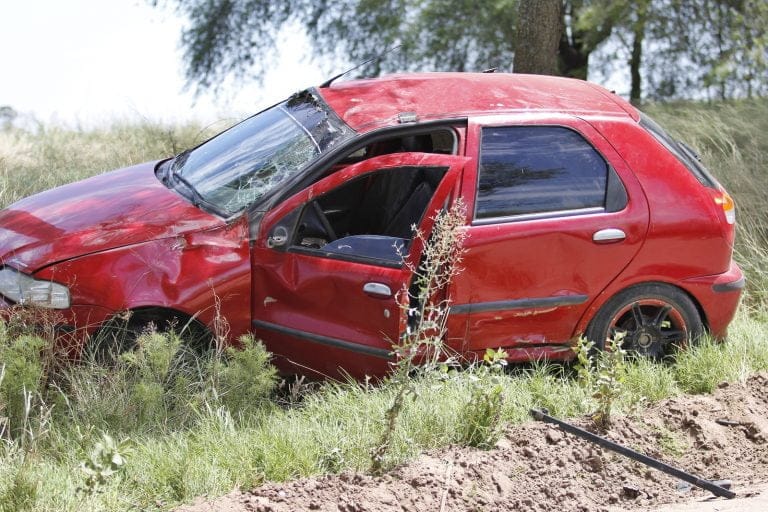Otra vuelco camino a la laguna: El segundo desde que arrancó el año
