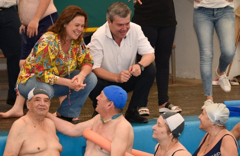 El ministro Álvarez visitó General Pico y recorrió junto a Fernanda Alonso los centros del Pro Vida 2020