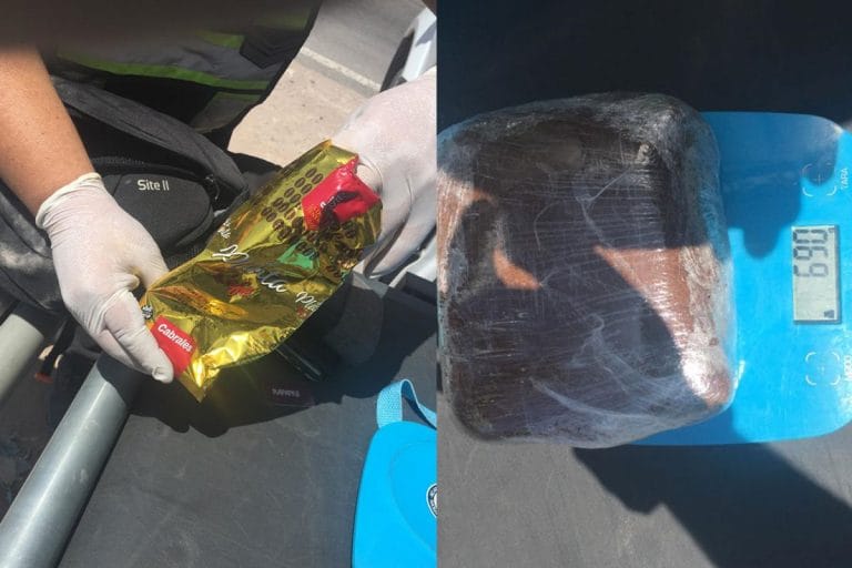 No era Café Cabrales, era marihuana y cocaína