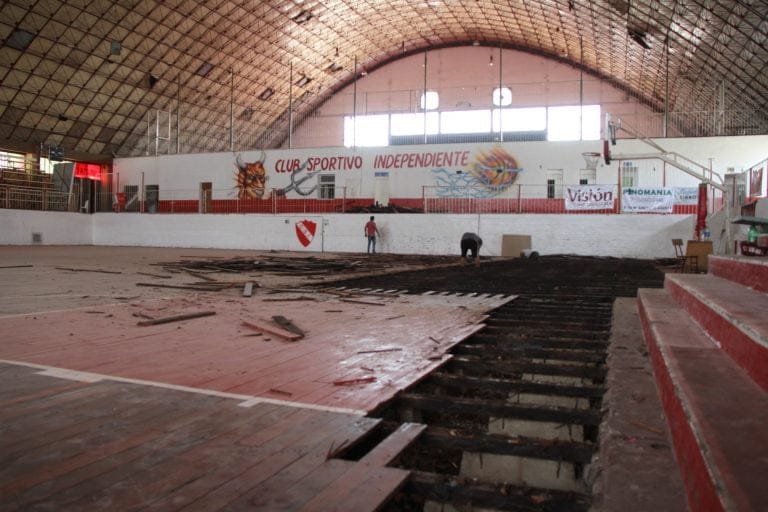 Para gastos de infraestructura, el gobierno provincial le otorgó $200.000 al Club Sportivo Independiente