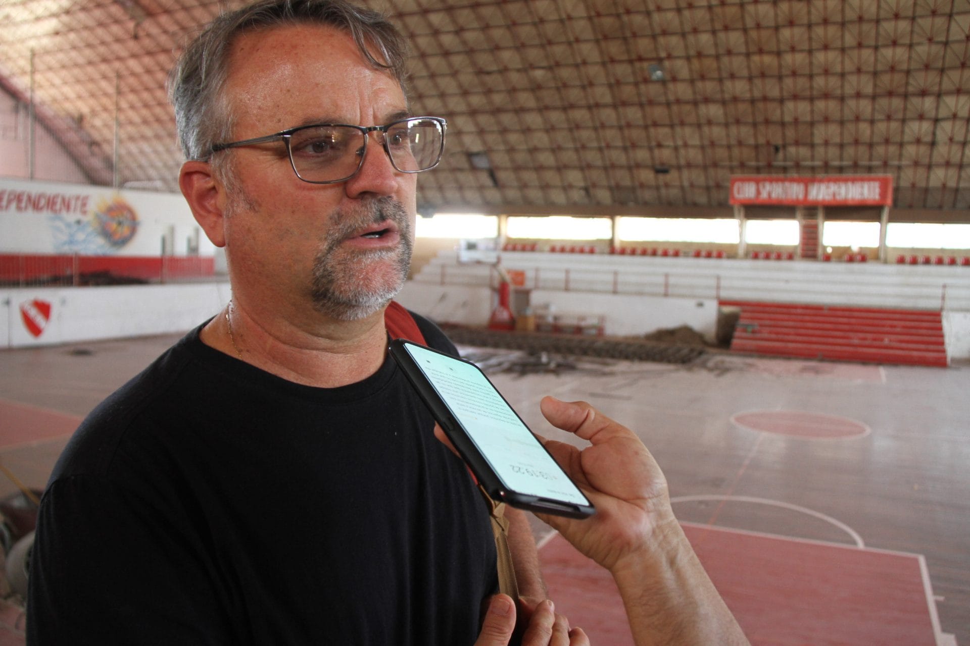 “Nuestra masa societaria nos acompañó”, dijo Damián Brun, presidente del club Sportivo Independiente