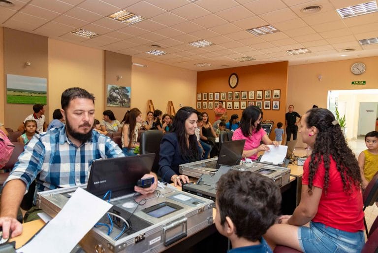 El Registro Civil Móvil cerró el año de atención en Toay