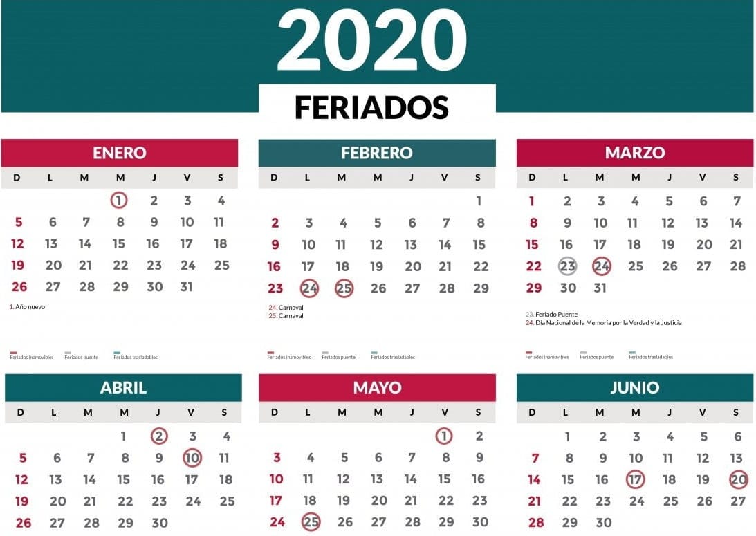 Calendario 2024 Argentina Con Feriados New Top Popular Review Of New